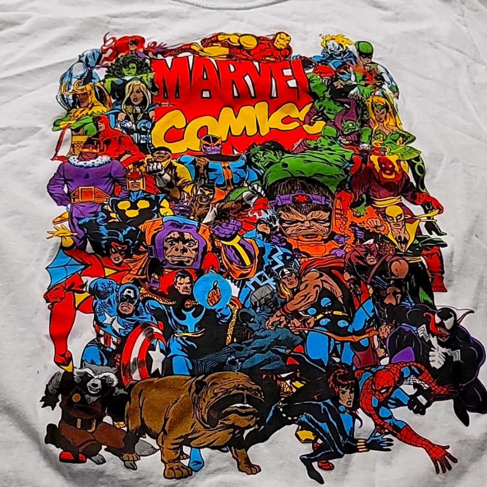 Marvel comics t shirt
